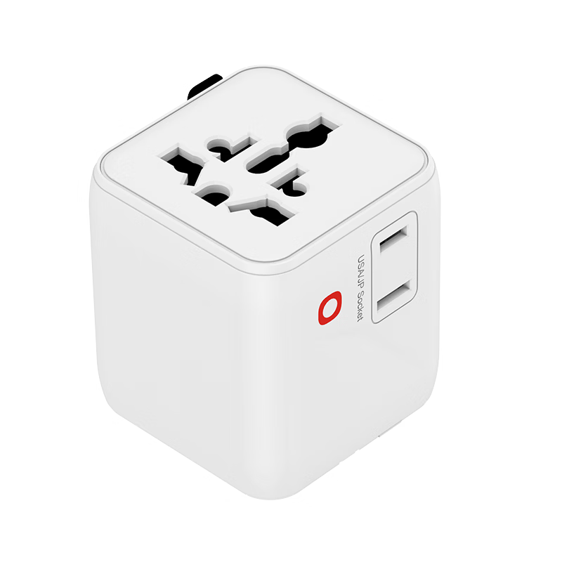 JD Global Universal Travel Adapter Multi-Country Power Socket Converter for Europe/UK/Hong Kong & Macau/USA/Japan/Malaysia