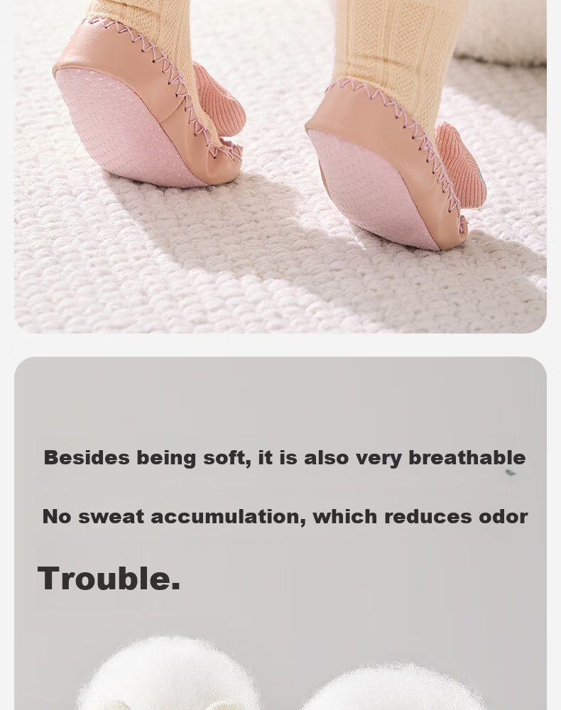 Shiyuejiejing Baby Shoes And Socks, Summer Toddler Walking Shoes And Socks, Non-Slip Floor Socks for Boys And Girls, All Seasons Socks for Infants 11