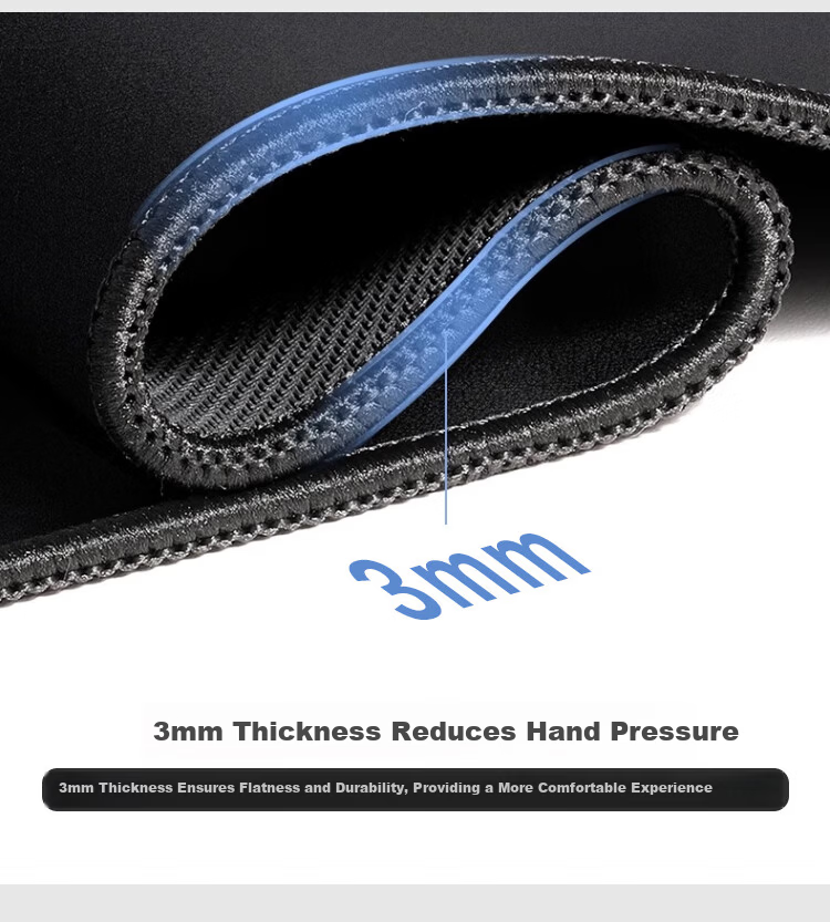 JPLAYER Shortcut Key Mouse Pad Small Office Laptop Cute Cartoon Shortcut Desk Mat 260x210x3mm 5