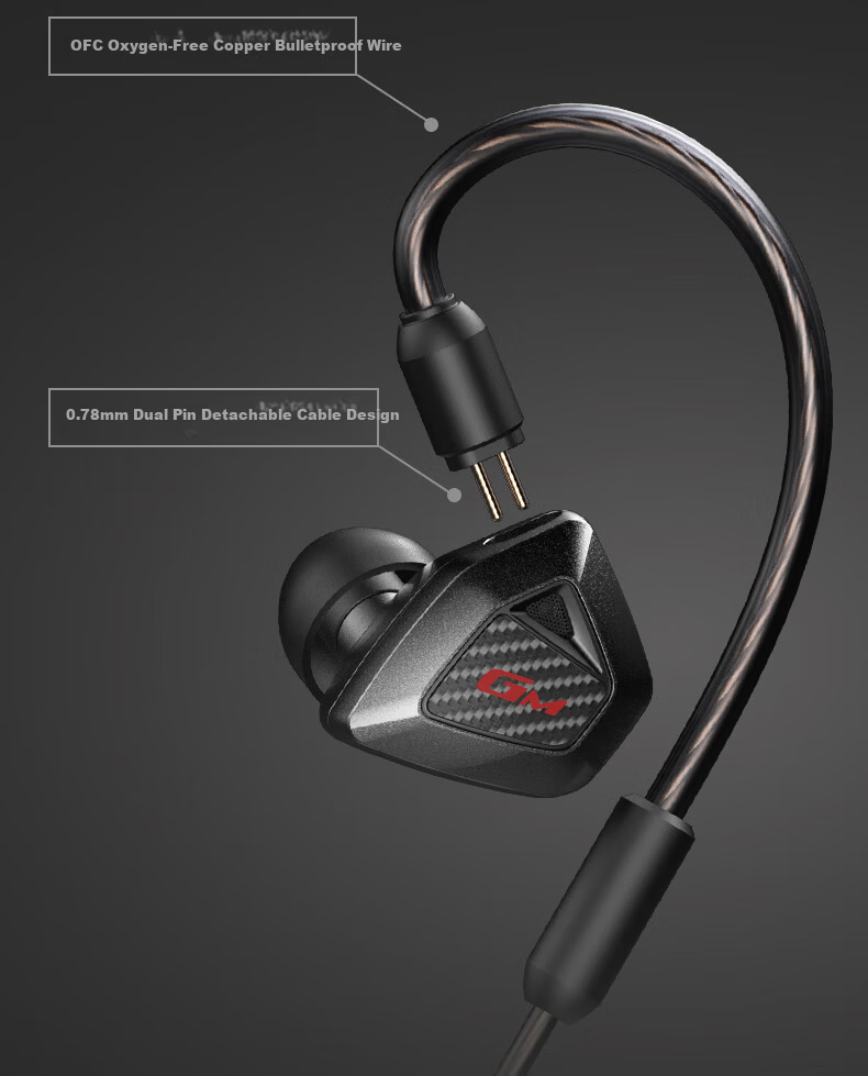 EDIFIER HECATE Wired In-Ear HiFi Headphones, Audiophile-Grade Music Headset with Microphone, Single 3.5mm with Mic for Computer Gaming FPS PUBG, Delta Game Earbuds, Black 21