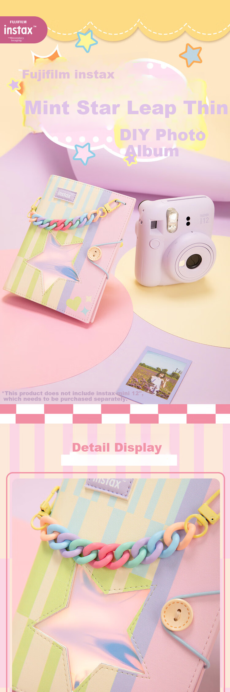 INSTAX Fujifilm Instax Mint Star DIY Photo Album 1