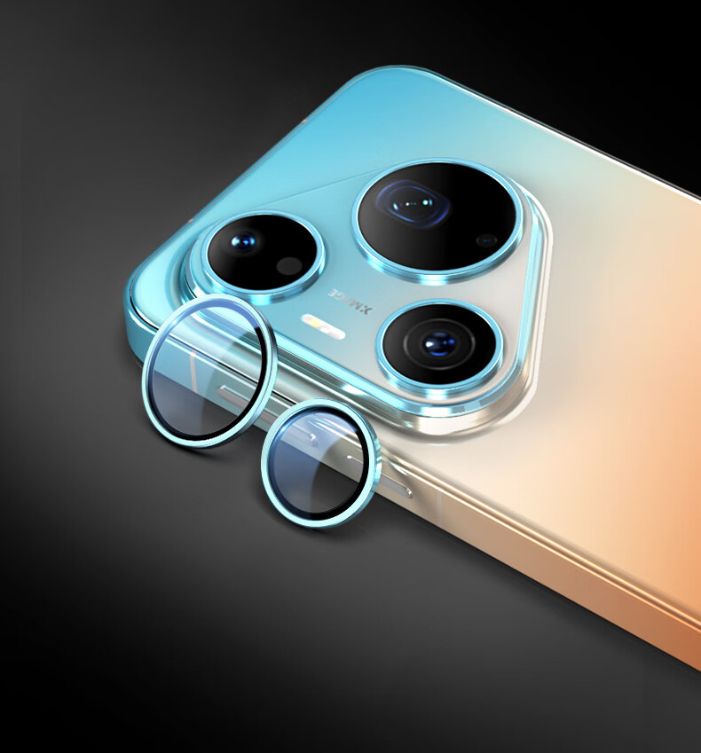 BLUEO AR Ultra Clear Huawei Pura90pro Lens Protector High Transparency Anti-Drop Scratch-Resistant Rear Camera Film Silver 16