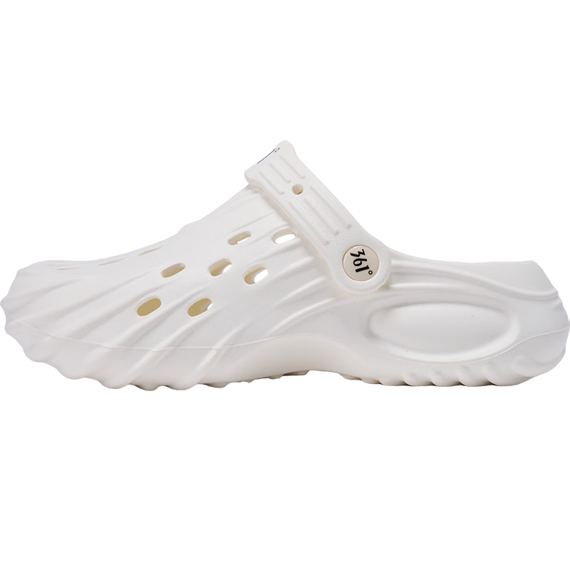361° Men's Thick-Soled Hollow-Out Sandals 2026 New Summer Wearable Beach Shoes Non-Slip Shock Absorbing Casual Slippers