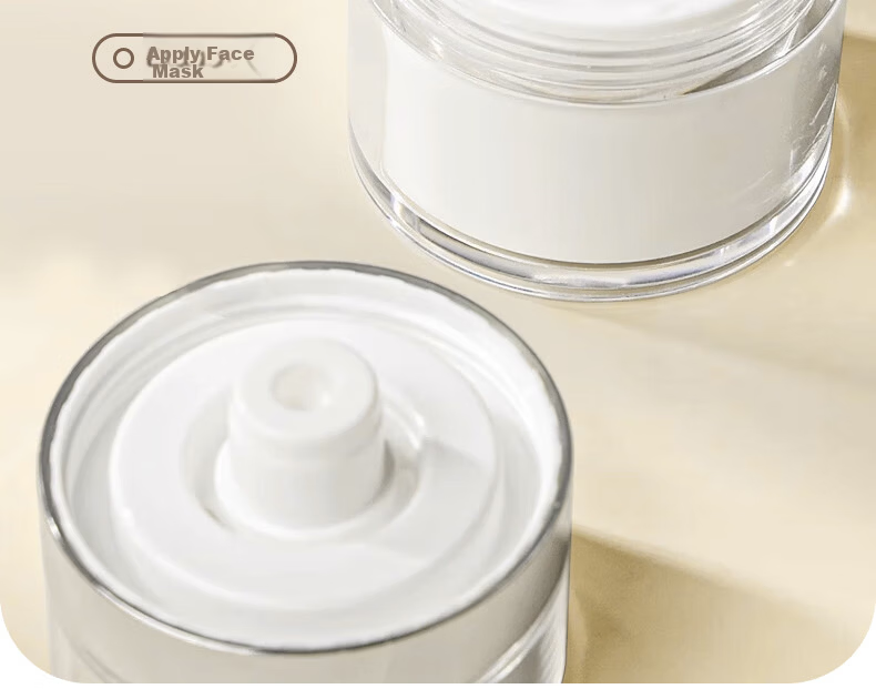 Chense Vacuum Pump Dispenser Bottle, 50ml, Travel-Sized, Skincare Sample Empty Bottle, Face Cream Dispenser, 1 Piece 9