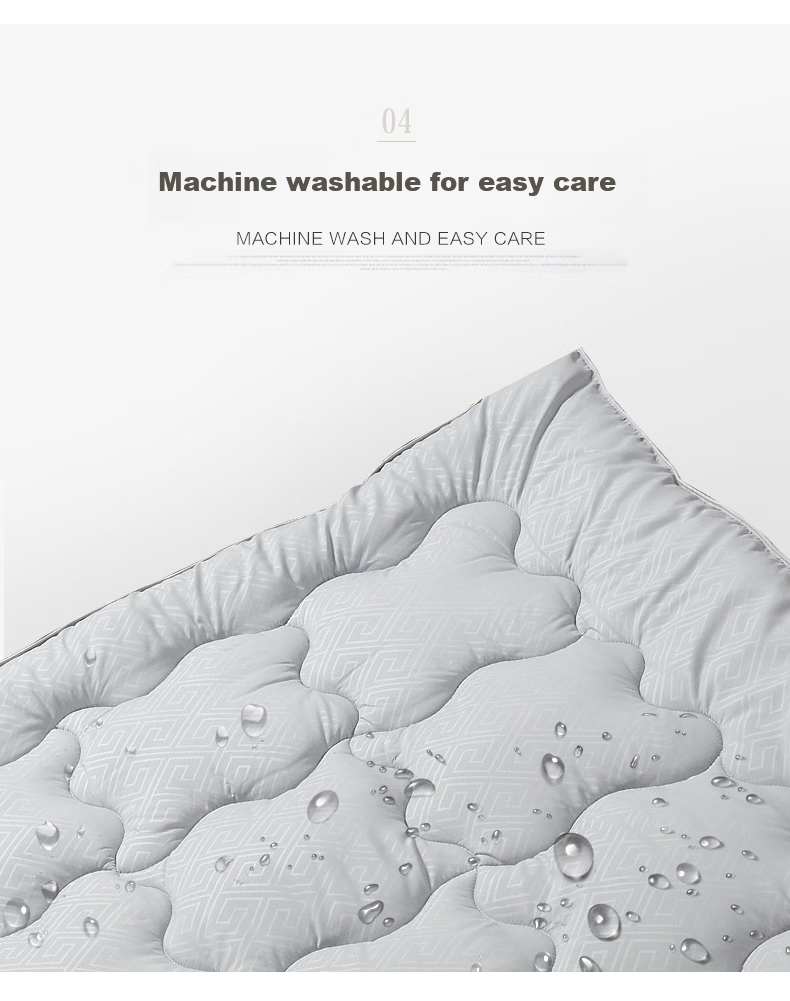 Fuanna Mattress Protector Non-Slip Thickened Washable Mattress Pad Single Tatami Mat 120x200cm 7