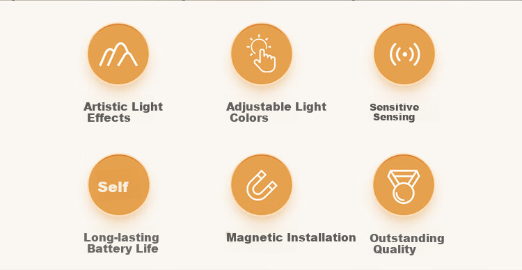 BULL Induction Cat Eye Cabinet Light Magnetic Rechargeable Hill Light Effect Display Cabinet Entrance Atmosphere Night Light Silver 112cm Three Colors 2