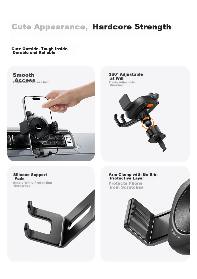 Basa Car Phone Holder Compatible with Xiaomi Auto SU7YU7 Geely Galaxy M9 Dedicated Navigation 2026 New Model 1