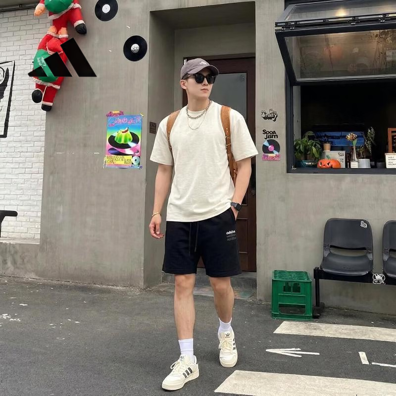 Adidas Men's Fashion Trendy Breathable Comfortable Casual Sports Running Shorts GP4899 L