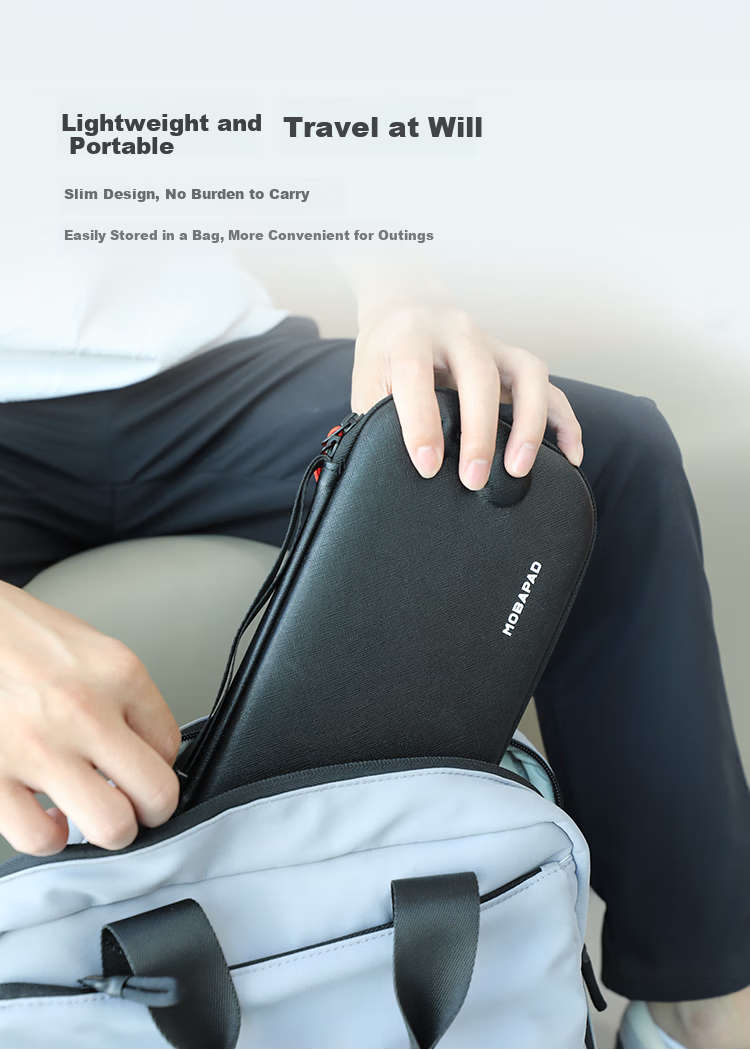 MOBAPAD P1 Switch2 Slim Storage Case NS2 Protective Sleeve Ultra-Thin Shockproof Lightweight Portable Khaki 8