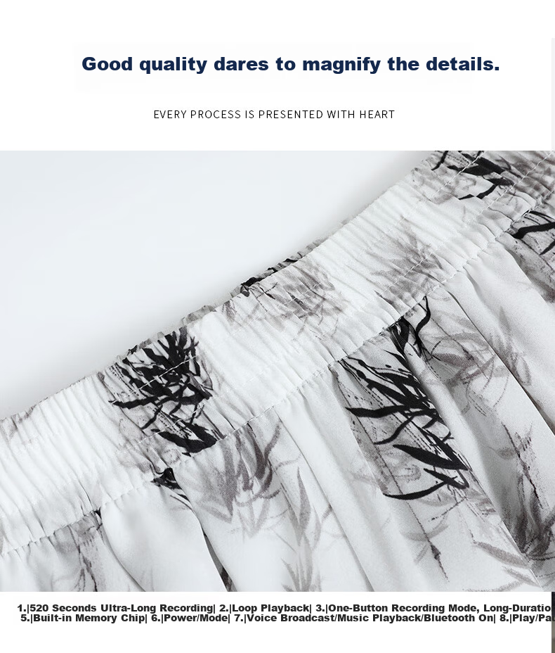 Langsha New Chinese Style Chiffon Skirt Pants for Women, Summer Lightweight New High-Waist Ink Painting Chinese Style Wide-Leg Trousers 11