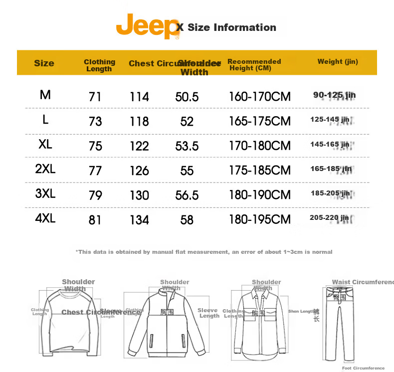 JEEP Men's 3-in-1 Jacket Autumn Winter Outdoor Waterproof Thickened Warm Mountaineering Coat Black 2XL 3
