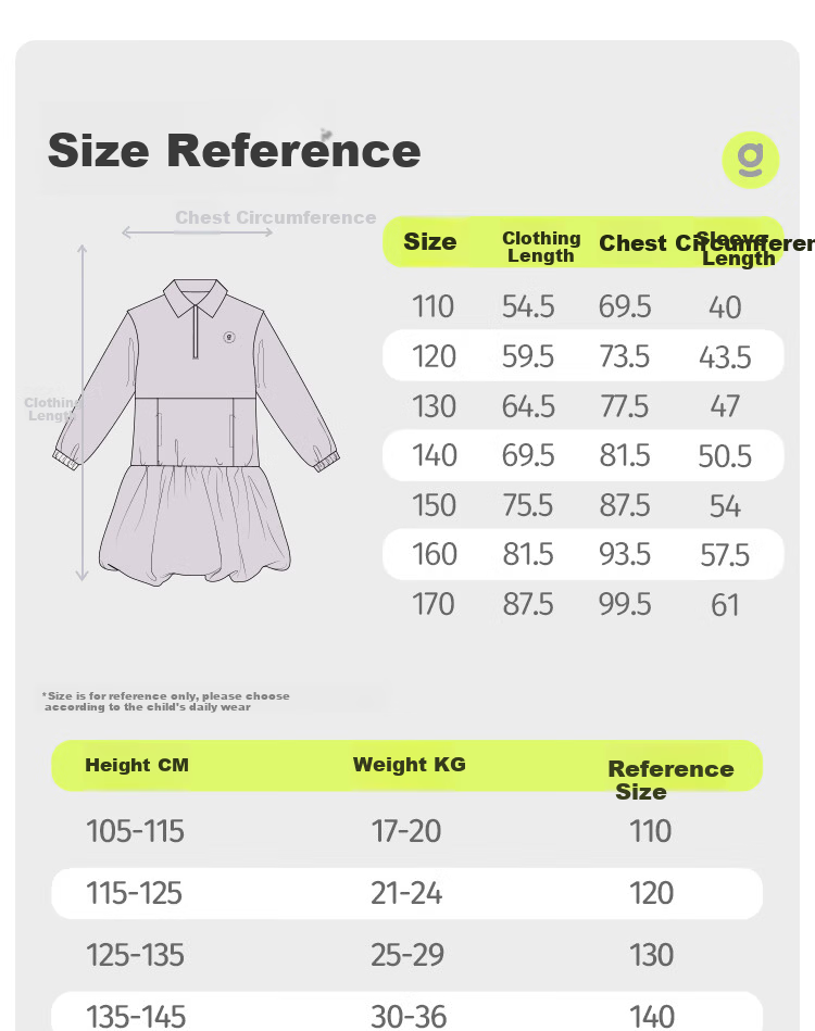Onmygame Blokette Sporty Girls' High Elasticity Sun Protection Dress Spring Glacier Gray 140 11