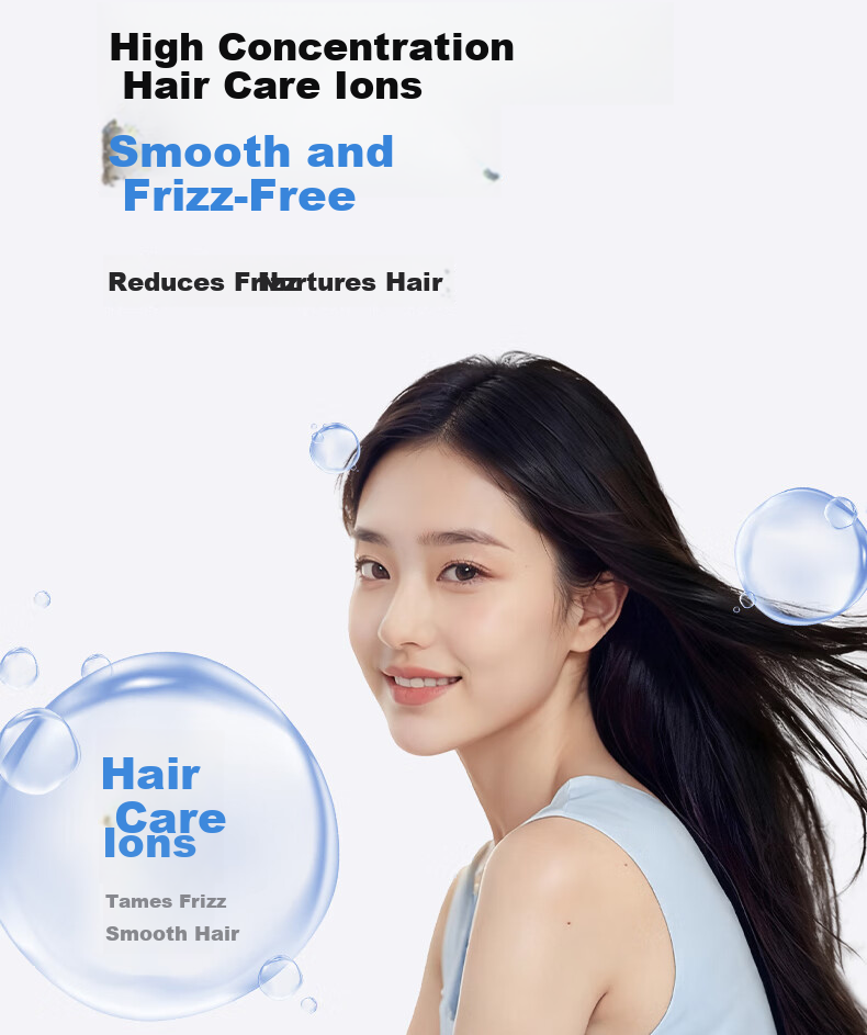 AUX High-Speed Hair Dryer Home Hair Care Negative Ion Quiet Electric Hair Dryer for Men and Women Damage-Free Powerful Fast Drying Hair Blower G01 11