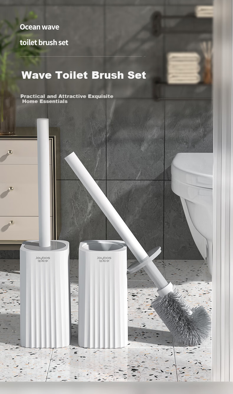 Jiabangshou Toilet Brush, No Drilling Required, Wall-Mounted, Disposable, No Dead Angles, Cleaning Wonder 1