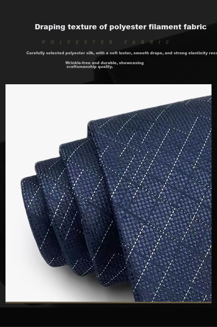 FitonTon Wedding Annual Meeting Tie Hand-Tied Men's Suit High-End Workplace Business Shirt Gift Box New Year Valentine's Day Gift 5