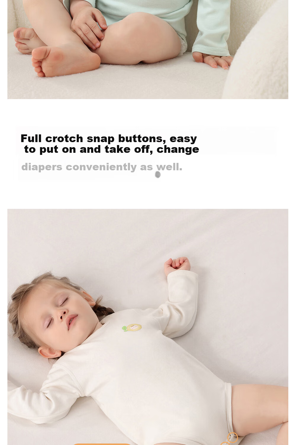 Betis Baby Clothes Skin-Friendly New Autumn Pure Cotton Infant Long Sleeve Bodysuit Warm Baby Romper Pajamas 14