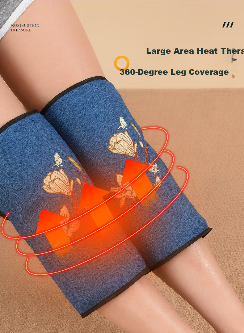 Lizi Medical Knee Brace for Arthritis, Old Cold Legs, Meniscus Injury, Graphene Knee Support, Lightweight Breathable for Autumn and Winter, Air-Conditioned Room Use 4