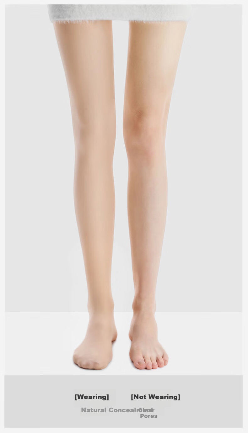 Avandy Bare Leg Magic Spring Autumn Nude Feeling Stockings Natural Skin Tone Leggings Warm Fleece Thickened Anti-Snag 8