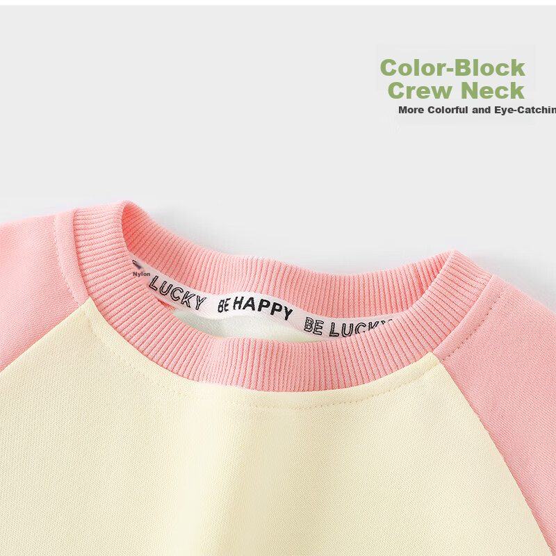 Badibadi Spring Autumn Baby Toddler Kids Sweatshirt Unisex American Style Trendy Versatile Jacket Cute Bunny 90