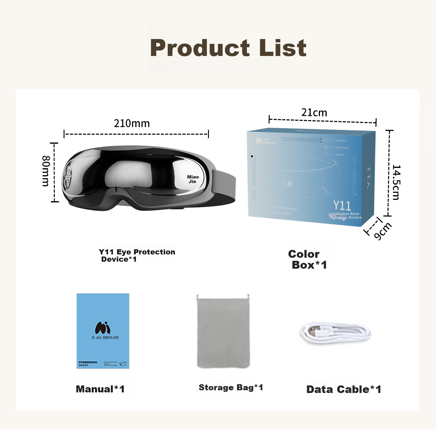 MIAOJIE [Mid-Autumn Festival Gift] Y11 Eye Massager with Temporal Air Cushion, Silent Eye Care Device to Relieve Dryness And Fatigue, Warm Heat Therapy, Gift for Parents 17