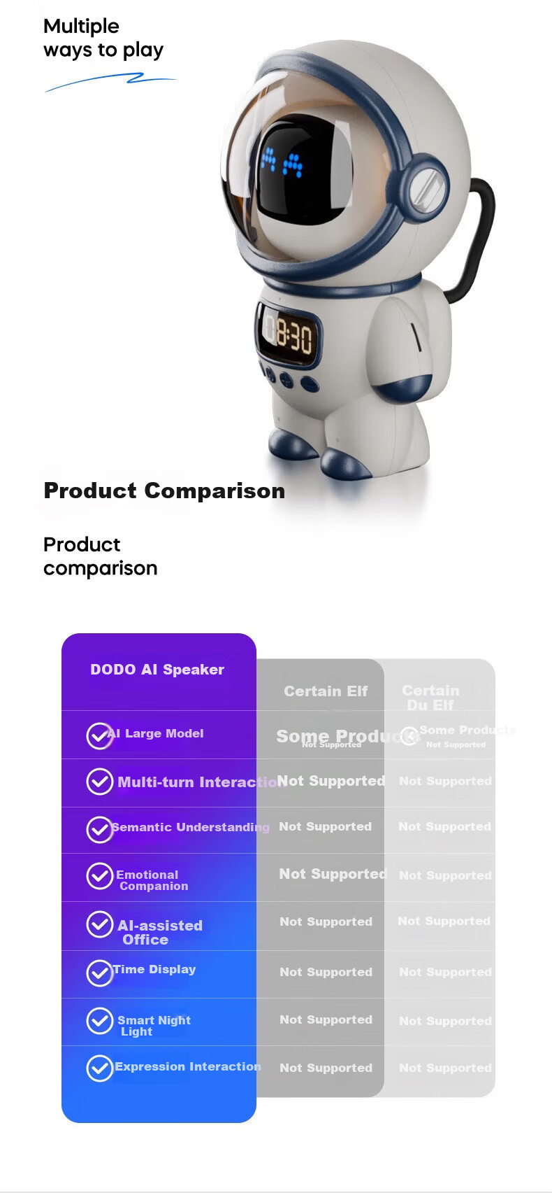 Honey Joy Kuromi Microphone Speaker All-In Toy for Children, Girls' Christmas Gift, Ages 6-14 10