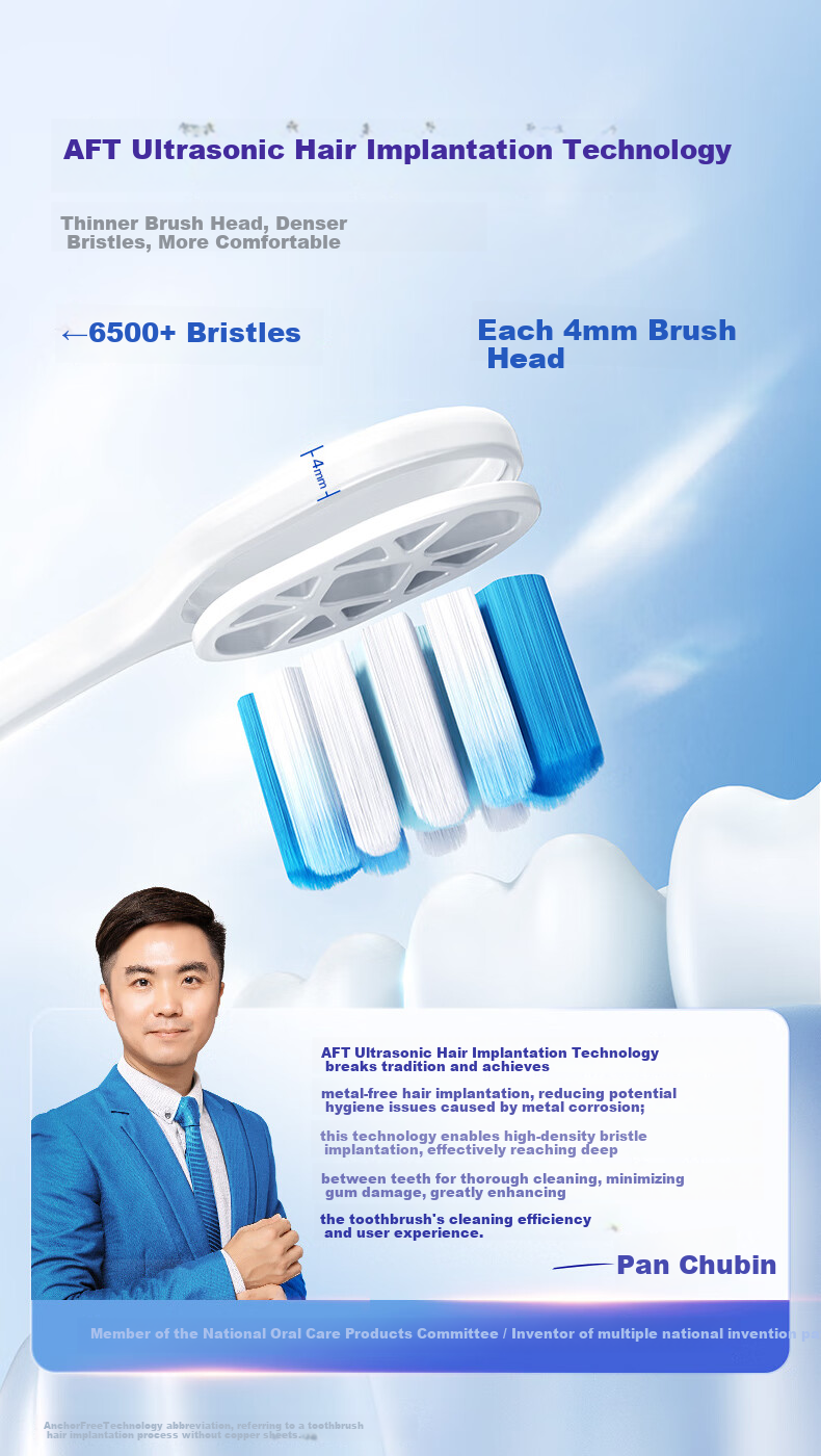 DARLIE Diamond White Clean Teeth Pressure Relief Gum Care Toothbrush Single Pack 7