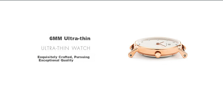 Daniel Wellington Imported DW Women's Fashion Trendy Analog Watch Christmas Gift for Girlfriend 0923DW 4