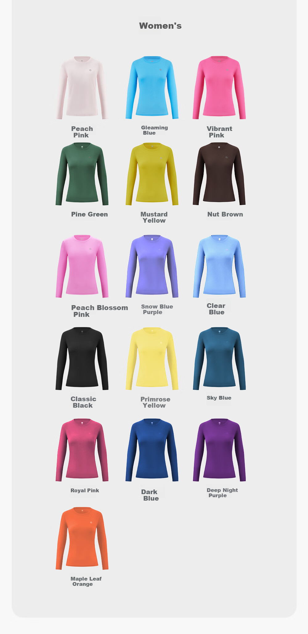 Bmai Running Sports Fitness Training Long Sleeve Spring Summer Commuting Jogging T-Shirt Men Breathable Anti-Chafing Quick-Dry Top Women 8