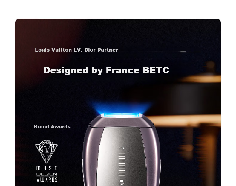 Ulike Pro10S Sapphire Ice Point Hair Removal Device Intelligent Skin Analyzer Men's Hair Removal Beauty Instrument Birthday Gift for Girlfriend 5