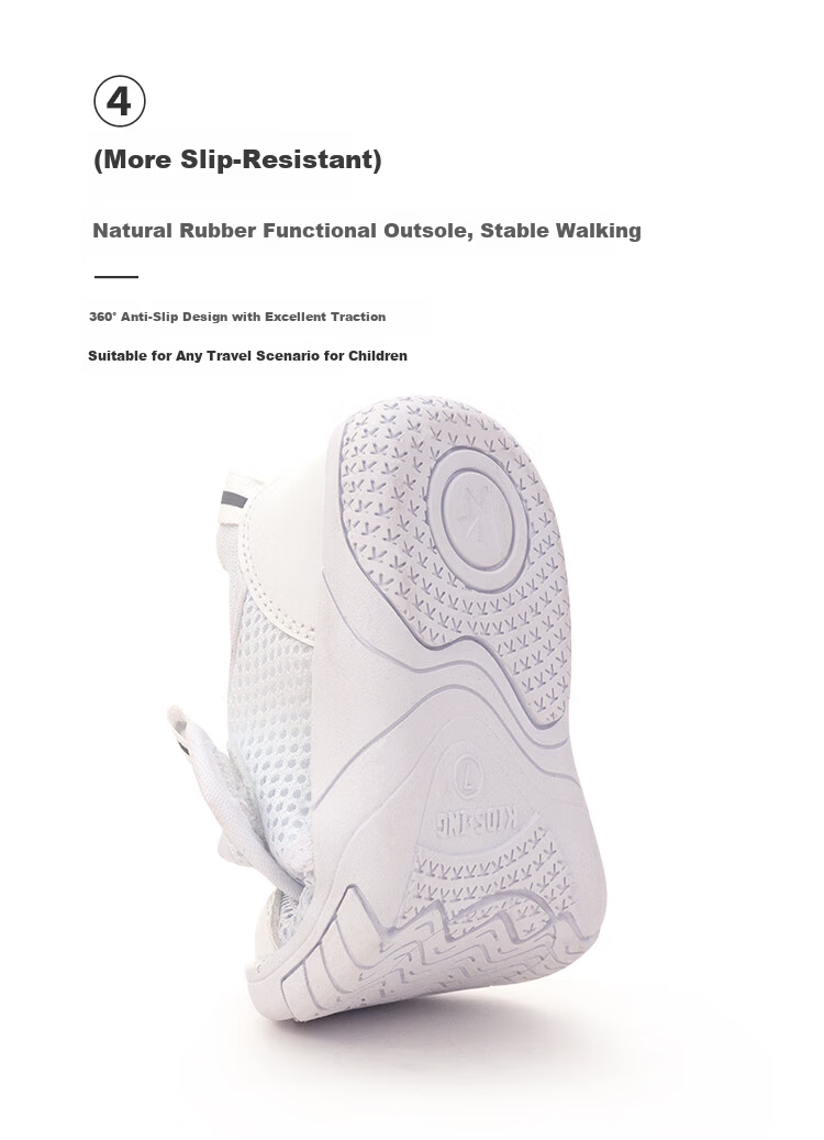 Kids.ing Kindergarten Indoor Shoes Spring Autumn Mesh Breathable Sports Casual Shoes White Size 27 8