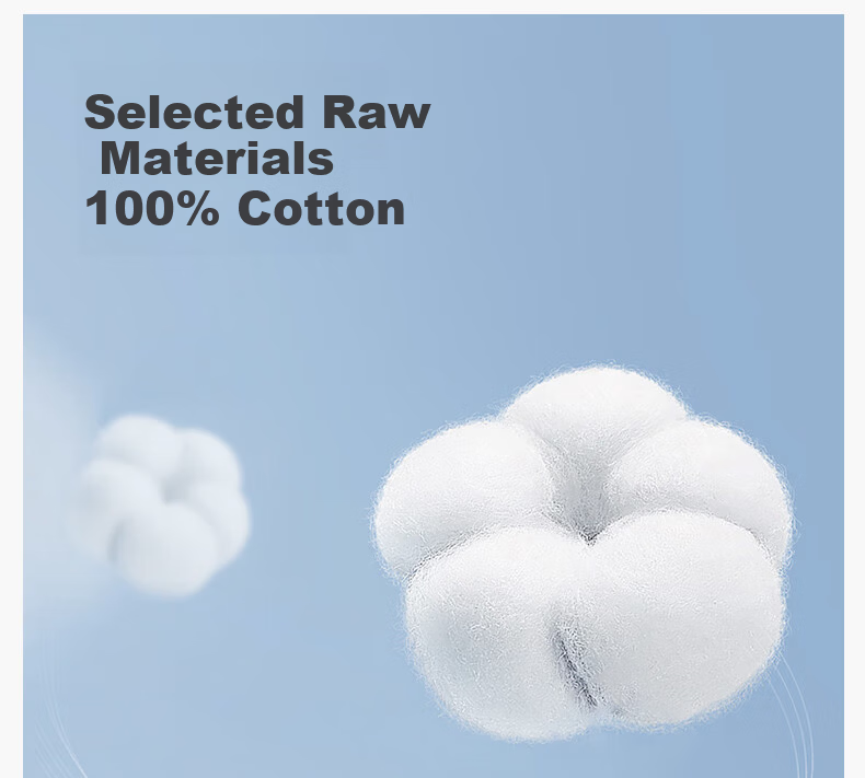 Jieyu [Wu Huang Cat Collaboration] Cotton Soft Towel 60 Sheets 20*20cm Pure Cotton Dual-Use Disposable Face Towel 1 Pack 4