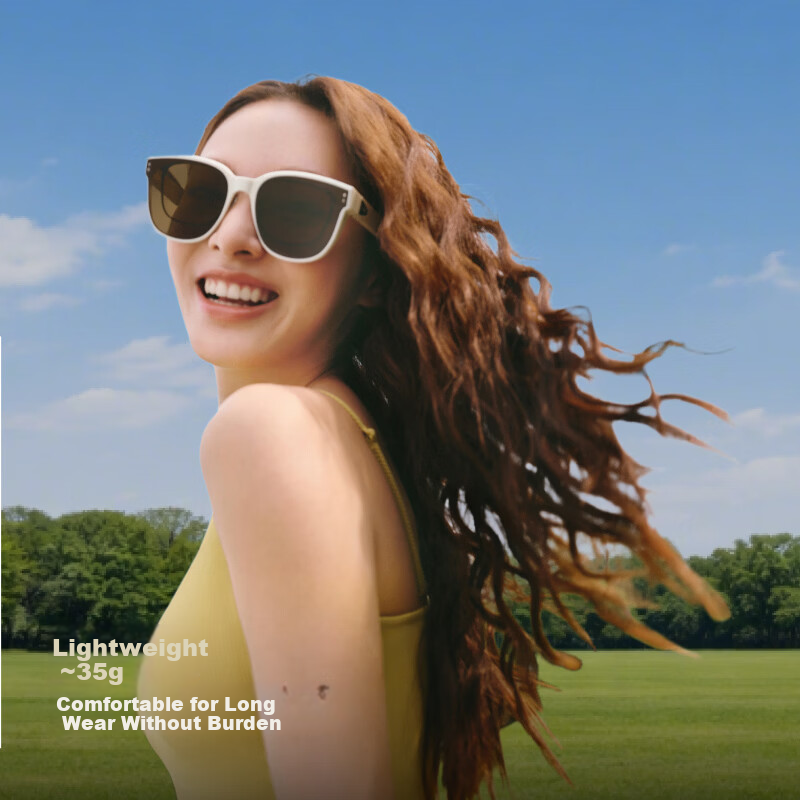 Banana Under Sunglasses Unisex Prescription Clip-On Polarized Driving Outdoor Round Square Frame FD008