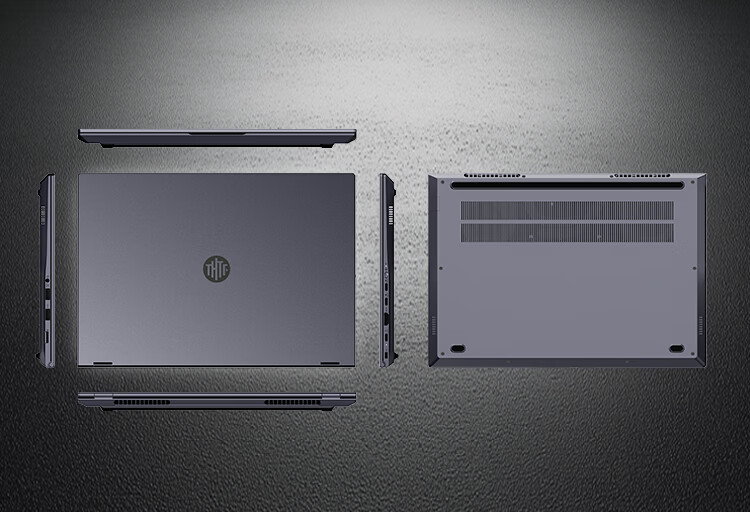 Tsinghua Tongfang Domestic Xinchuang 14-inch Laptop UltraSharp T40-H41 Haiguang No.4 3450M/16GB/512GB/4GB Dedicated Graphics/Trial Version Kirin/UnionTech/Supports Win10 12