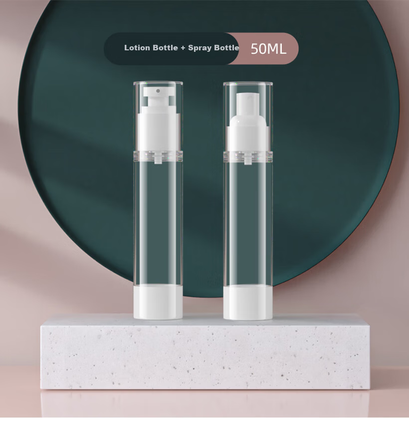 Yu Shang Jia Ren Luxury Hotel Travel Size Square Press Pump Bottles for Shampoo, Shower Gel, and Hand Soap Foam Dispenser 1