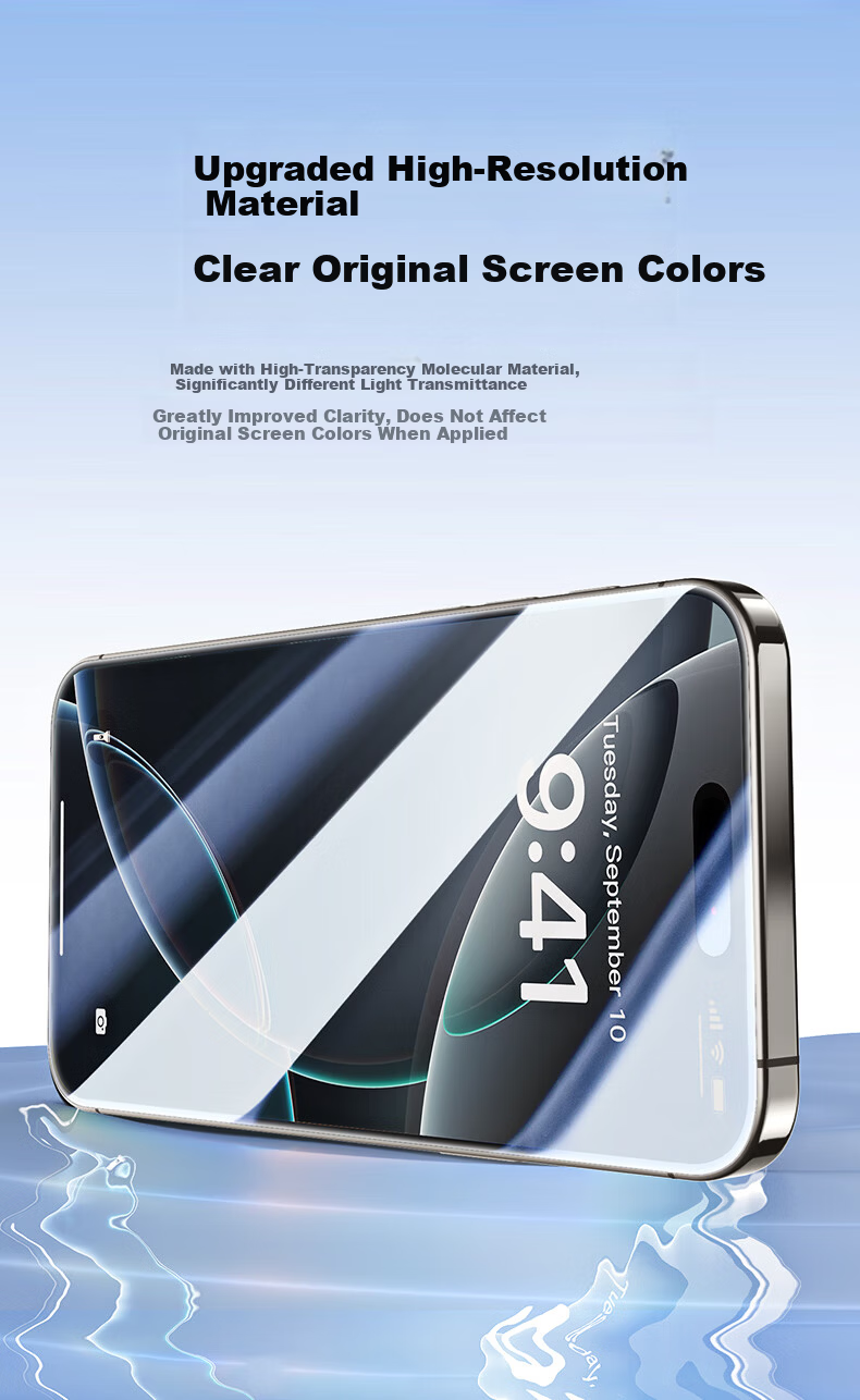 Smorss 2-Pack 30° Privacy Screen Protector for Apple iPhone 17 Pro Full Coverage Tempered Glass Anti-Peeping Dustproof Drop Resistant Anti-Fingerprint 3