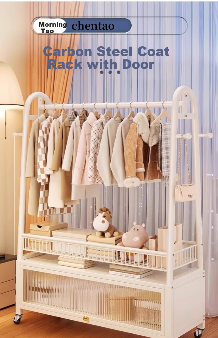 Chentao Floor Clothes Rack Coat Rack Garment Rack Storage Rack 2