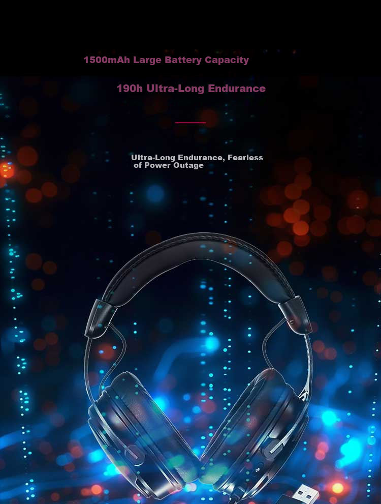 Lenovo Legion Y370 Wireless Bluetooth Gaming Headset 2.4G Wired Wireless Bluetooth Tri-Mode Over-Ear Gaming Headphones for PC LOL Black Myth PUBG Delta 4