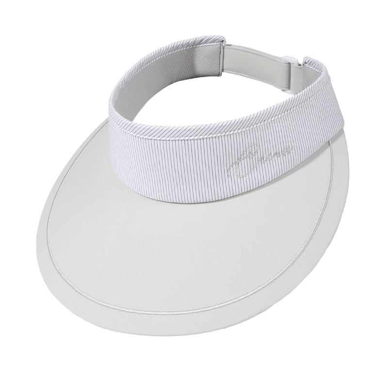 CACUSS Sun Hat for Women, Summer UV Protection Cap with Wide Brim, Ice Silk Visorless Sports Hat for Men And Women, Breathable Large Head Circumference, Gray