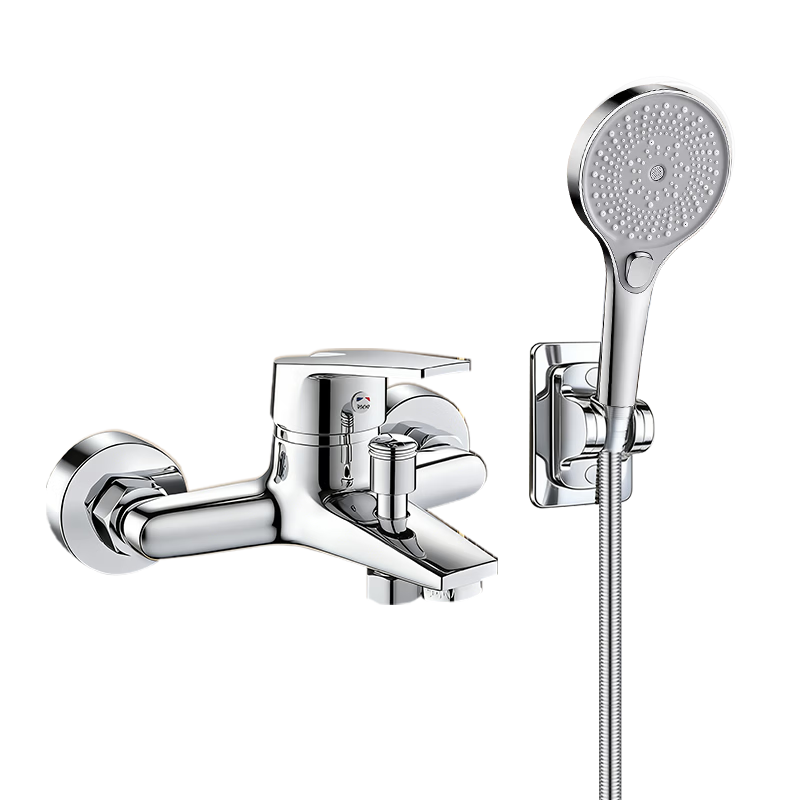 HOMK [Germany] Mixer Shower Faucet Set Shower Head Shower Set Hot and Cold Water Tap Shower Faucet Valve Accessories