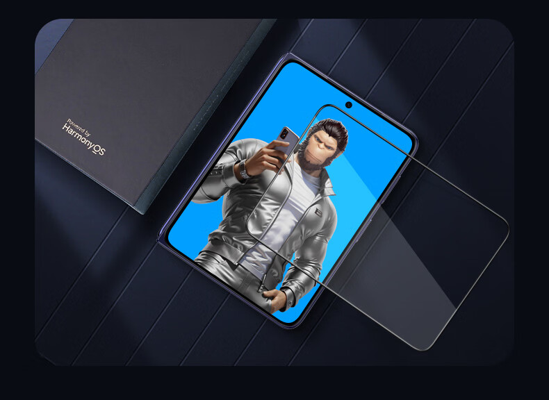 BLUEO Huawei PuraXmax Tempered Glass Screen Protector HD Anti-Drop Scratch-Resistant Protective Film 18