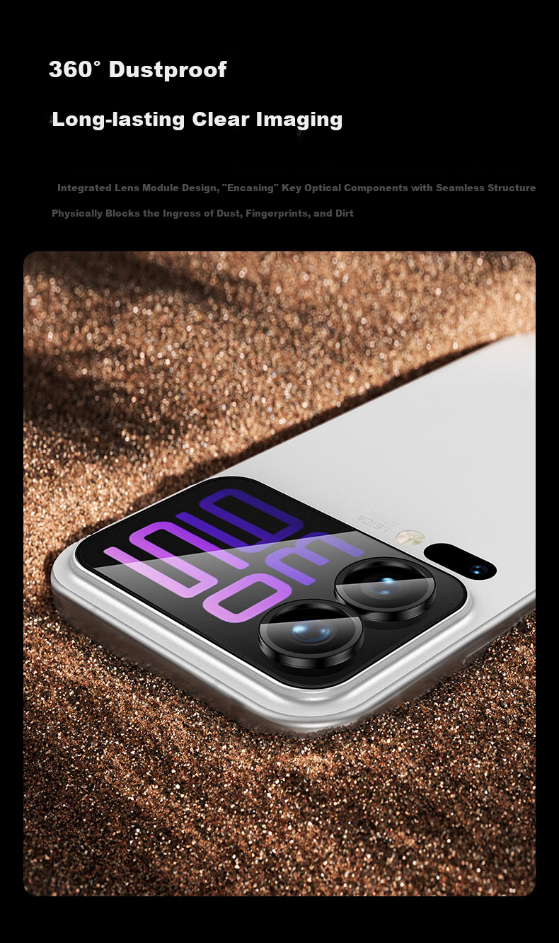 Benks Xiaomi 17 Pro Max Corning Lens Protector Full Transparent Corning Glass Scratch-Resistant Rear Camera Protective Film 3