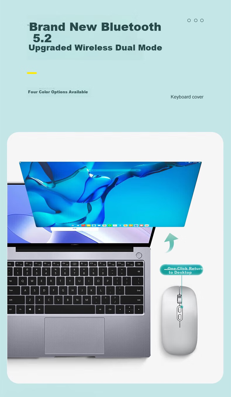 Soyin Apple iPad Pro Keyboard Protective Case 11-inch Magic Keyboard Mouse Set 2022/21/20/18 Models Tablet Stand Bluetooth External with Stylus Pen 32