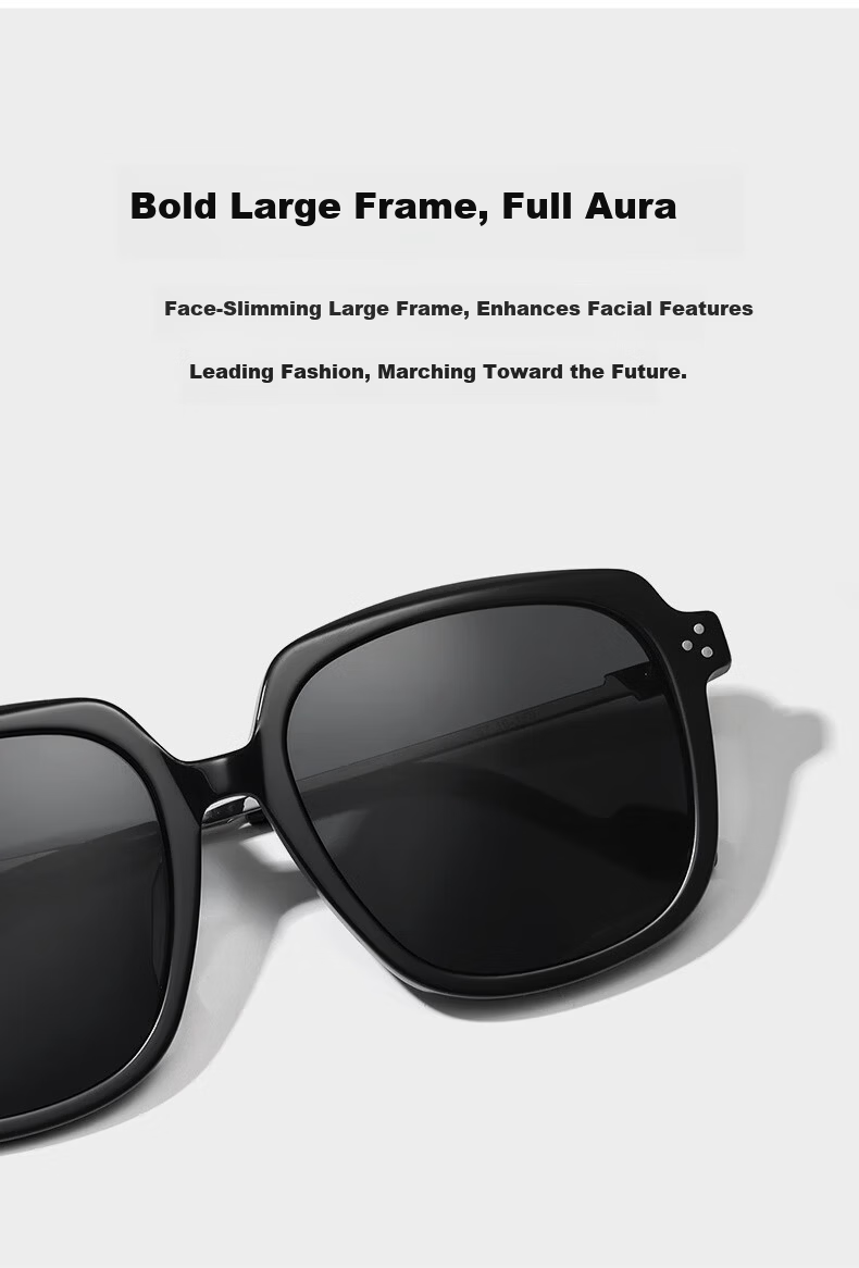 GOGOSOON Dilireba Style Sunglasses for Square and Round Faces 2025 New High-End UV Protection Sunglasses Back to School 5
