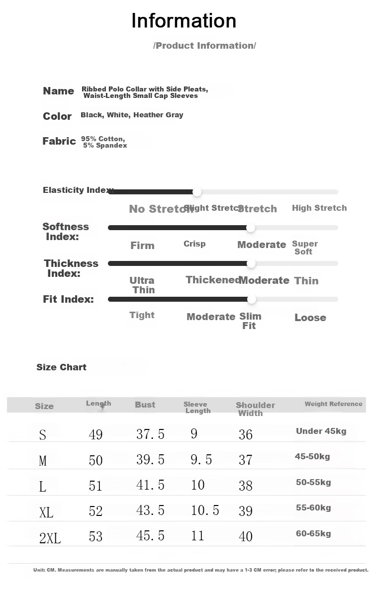 Woodpecker Women's Short Sleeve T-Shirt 2026 Summer Polo Collar Top Short Waist Slim Casual Design Light Gray 2XL 3