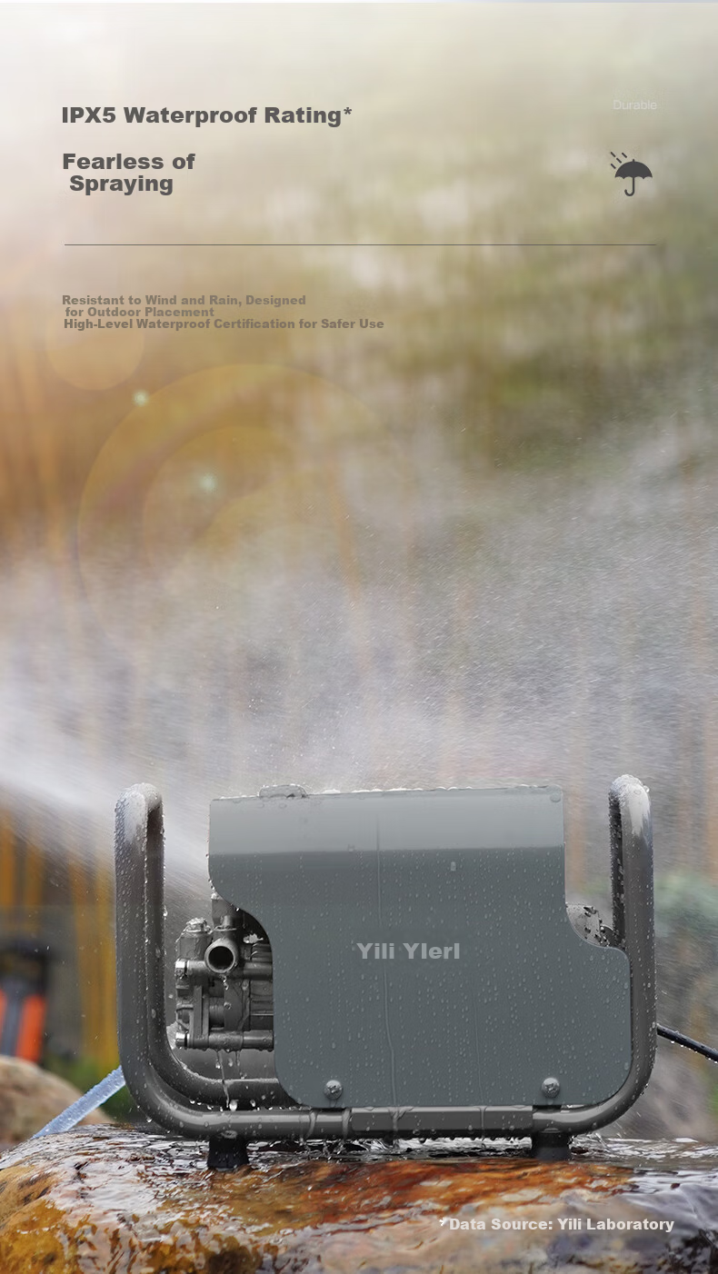 Yili High-Pressure Car Washer 1500W Home Cleaning Machine High-Pressure Water Gun Car Wash Pump for Yard 4301G 7