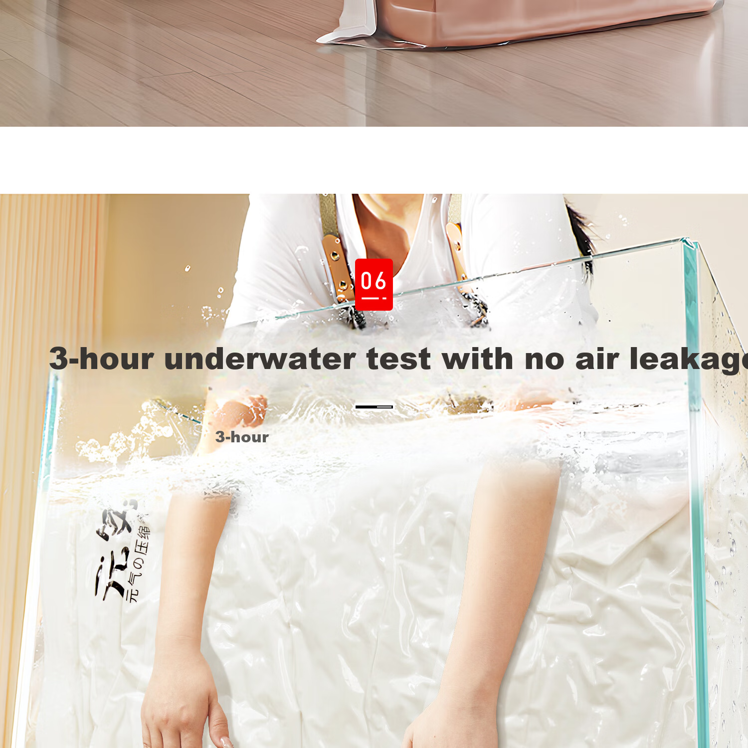Zhifan Japanese Vacuum Compression Storage Bags for Clothes and Quilts, Specially Designed for Down Jackets, Air Extraction Travel Storage Bags for Bedding 12