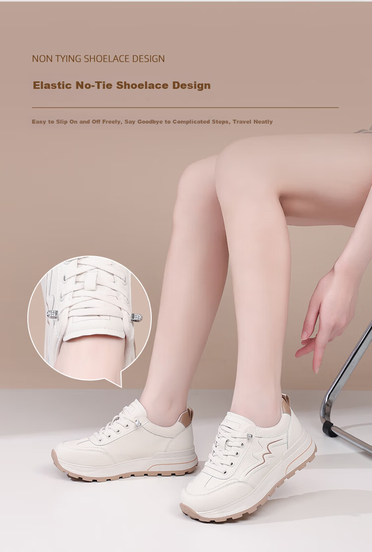 Red Dragonfly Women's Breathable Low-Cut Slip-On White Sneakers Lightweight Soft Sole Durable Casual Shoes EXB351081 Beige Size 40 5
