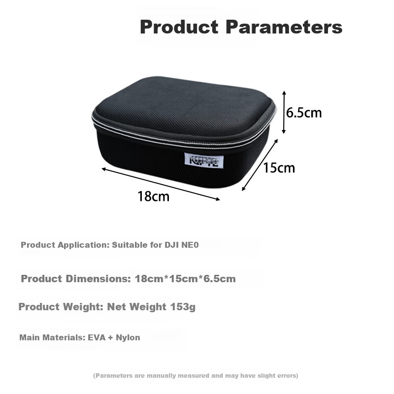 Qiye Storage Bag Protective Case Handbag for DJI Neo Drone Pocket Drone Accessories Protective Shell 7