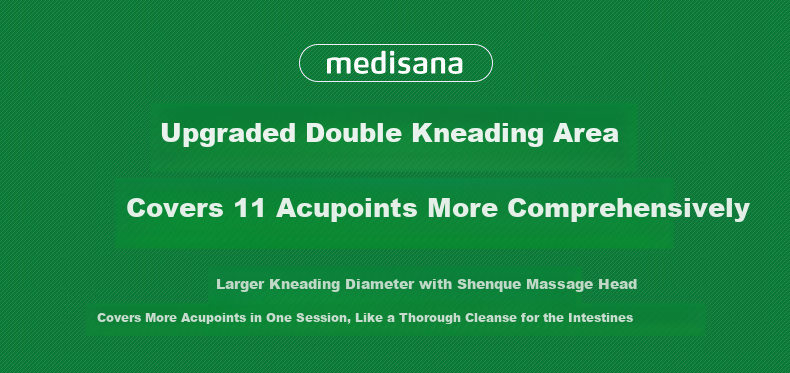 MEDISANA German Abdominal Massager Promotes Intestinal Peristalsis Stomach Massager Warm Uterus Waist Belt Heat Therapy Fully Automatic Massager Practical Gift for Women 10