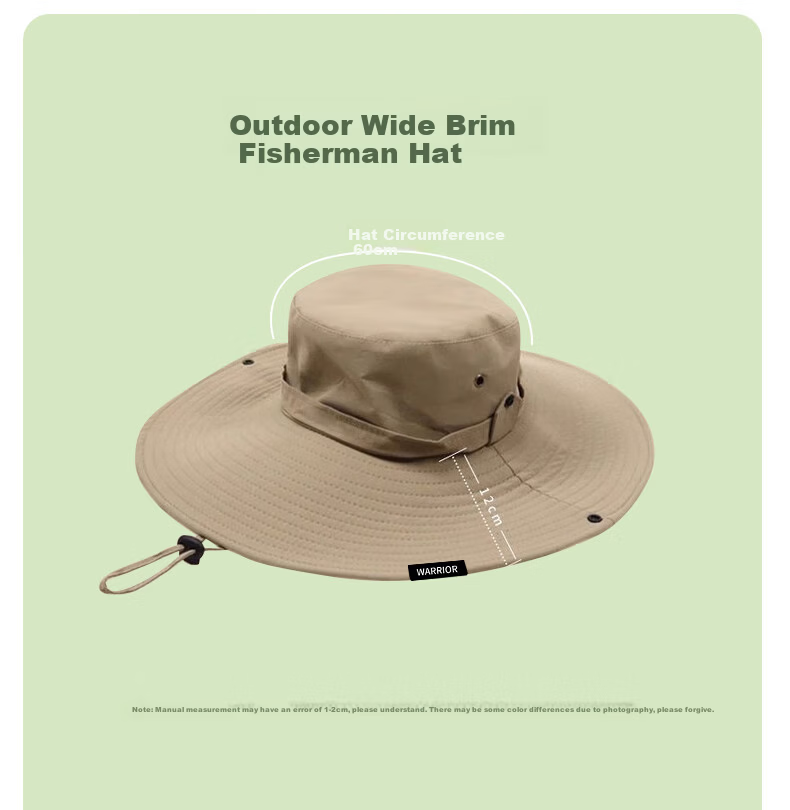 Warrior Fisherman Sun Protection Hat Sunshade Western Cowboy Hat Outdoor Hiking Fishing Cycling UV Protection Cap 11